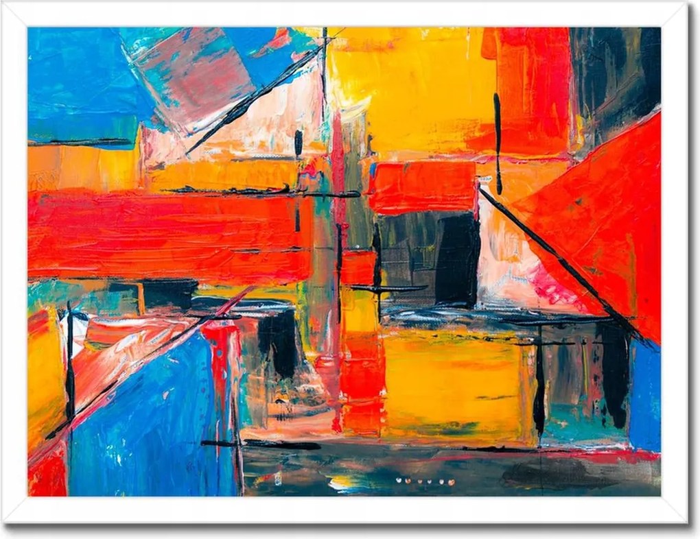 Poszterek keretben 40x30 Absztrakt Earl