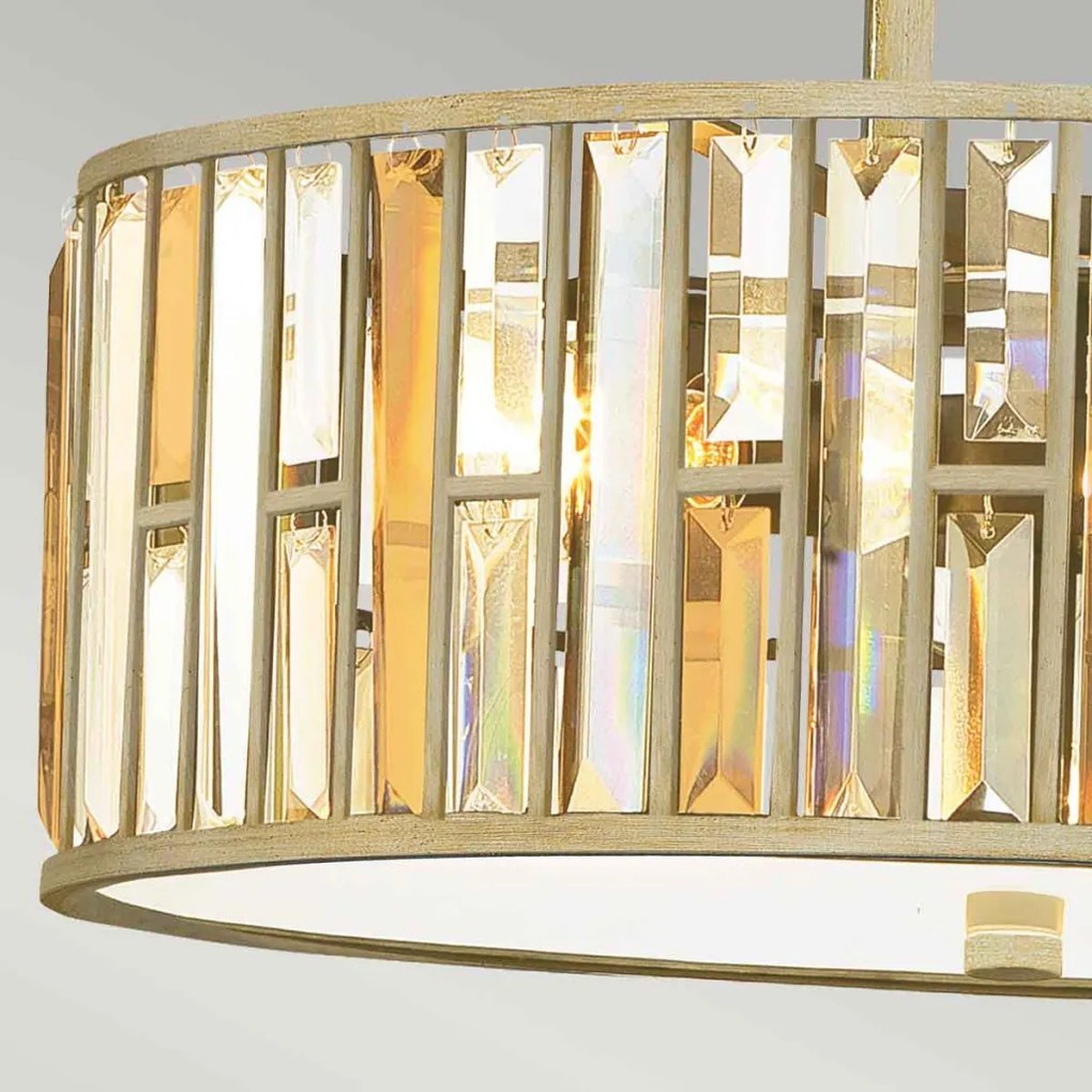 Hinkley Lighting GEMMA HK-GEMMA-P-C-SL Függőlámpa 3x60W/E27