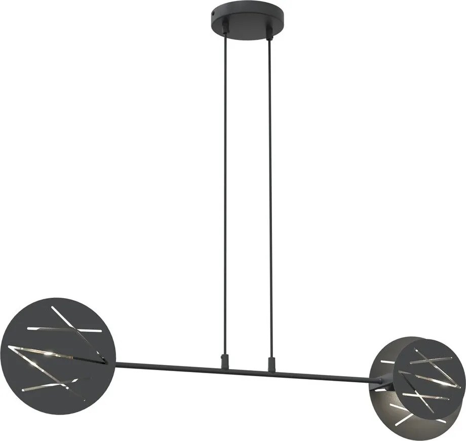 Emibig modern függeszték xotic fekete emi1411/2