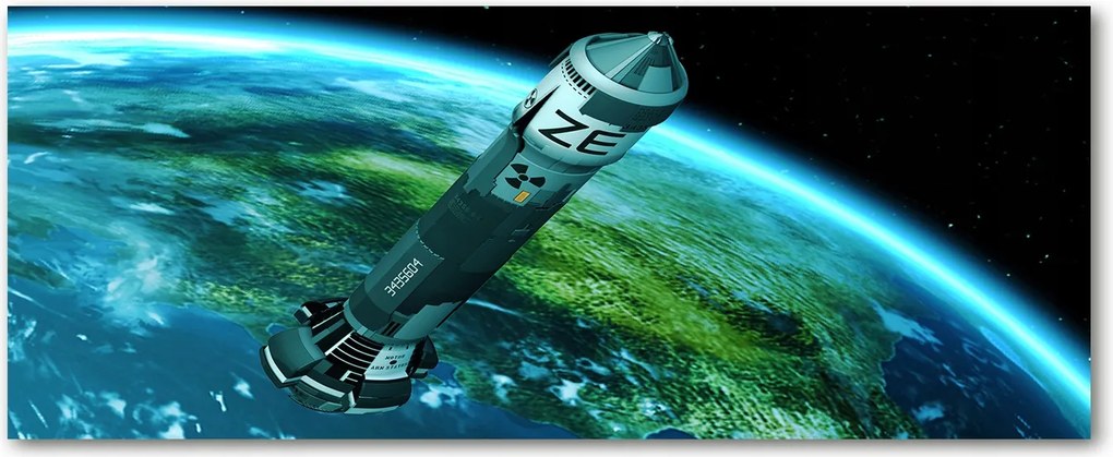 Lacobel konyhai szekrények alá Nukleáris rakéta XXL