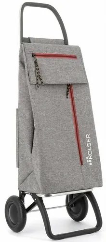 Rolser WALLABY TWEED 2 bevásárlótáska kerekeken, szürke