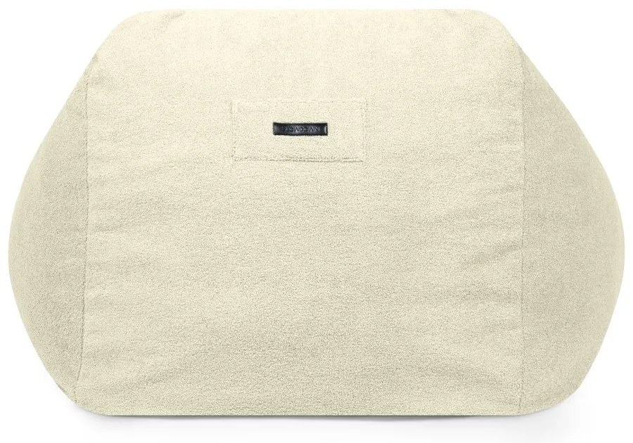 Barna buklé babzsákfotel Sofa Snug – SLOWDOWN