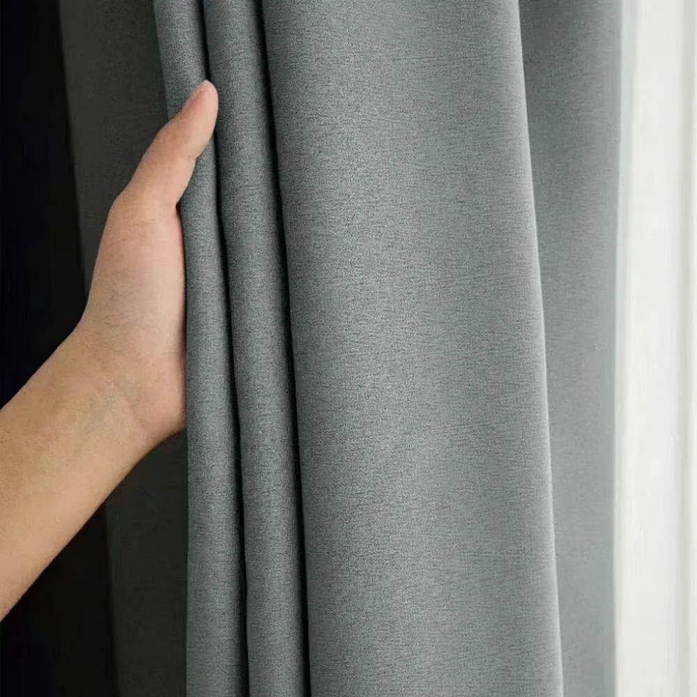 ARÔME HOME Sötétítő függöny, sötét szürke, 135 x245 cm