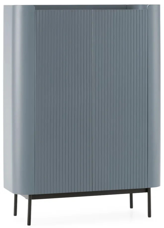 Szürkéskék szekrény 100x140x40 cm Willa – MOME