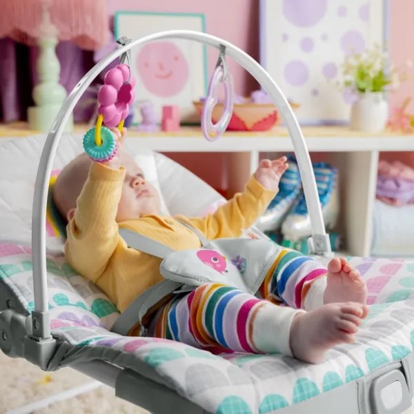Bright Starts - Baba vibrációs ringató ROSY RAINBOW 1xLR14