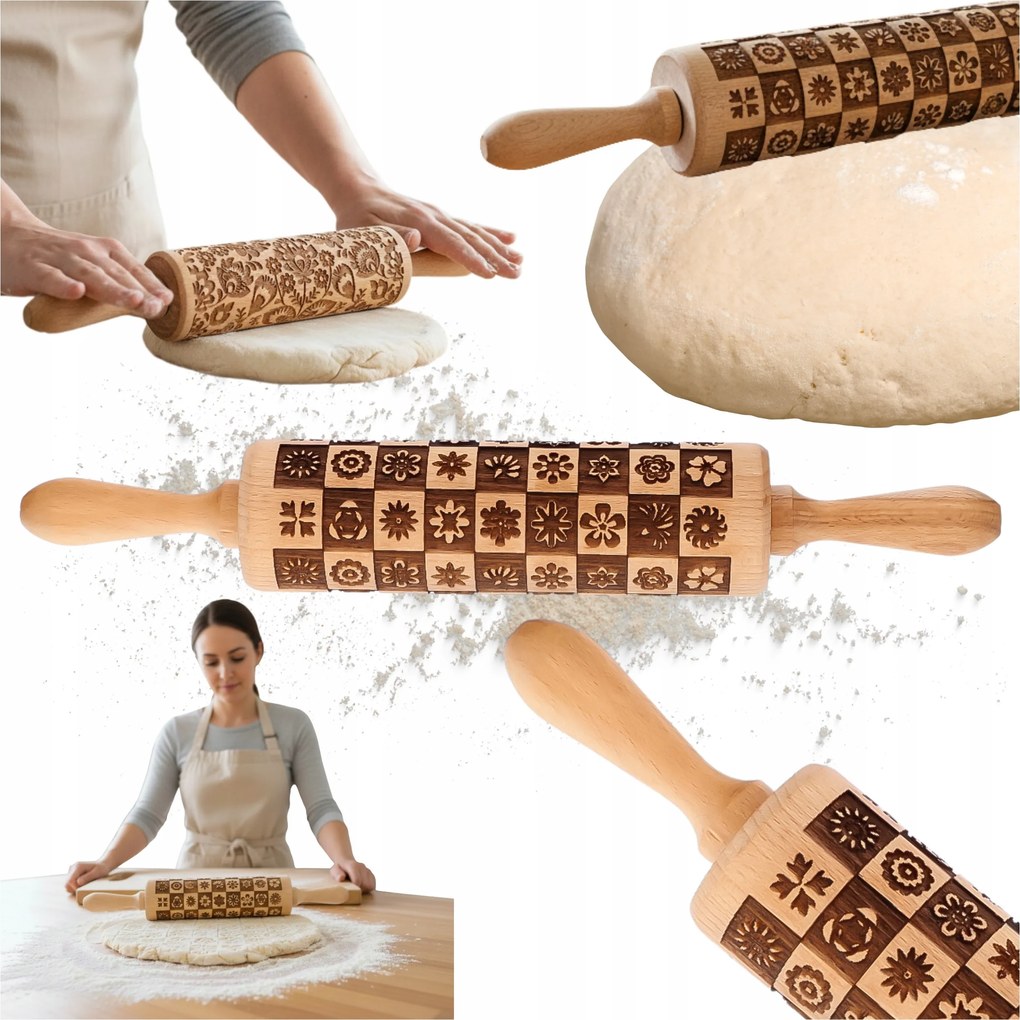 Fa Tortahenger Gravírozott Mézeskalács Sütemény Gravírozás Minta