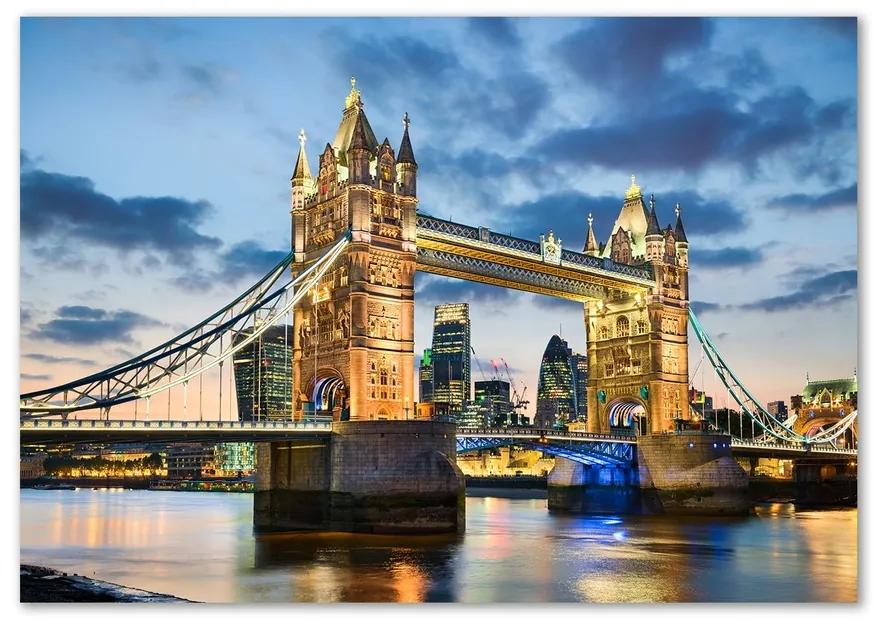 Üvegkép Falra Tower bridge london pl-osh-100x70-f-70326828