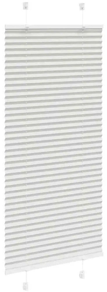 pliszírozott redőny világosszürke 55x150 cm szövetszélesség