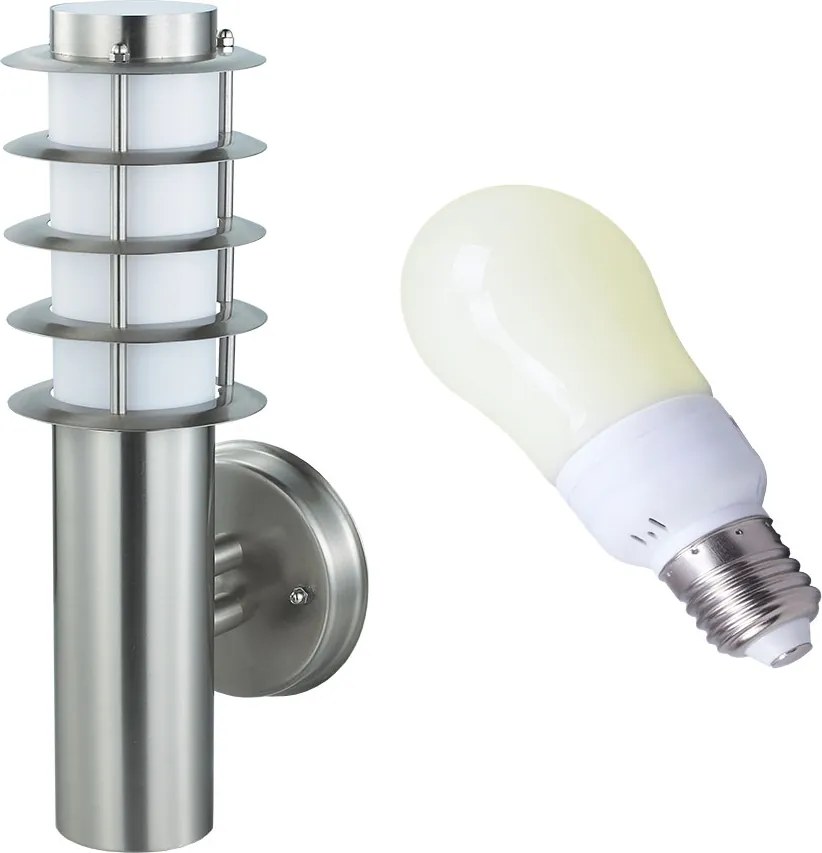 Fali lámpa egyszerű kerti kültéri lámpa izzó