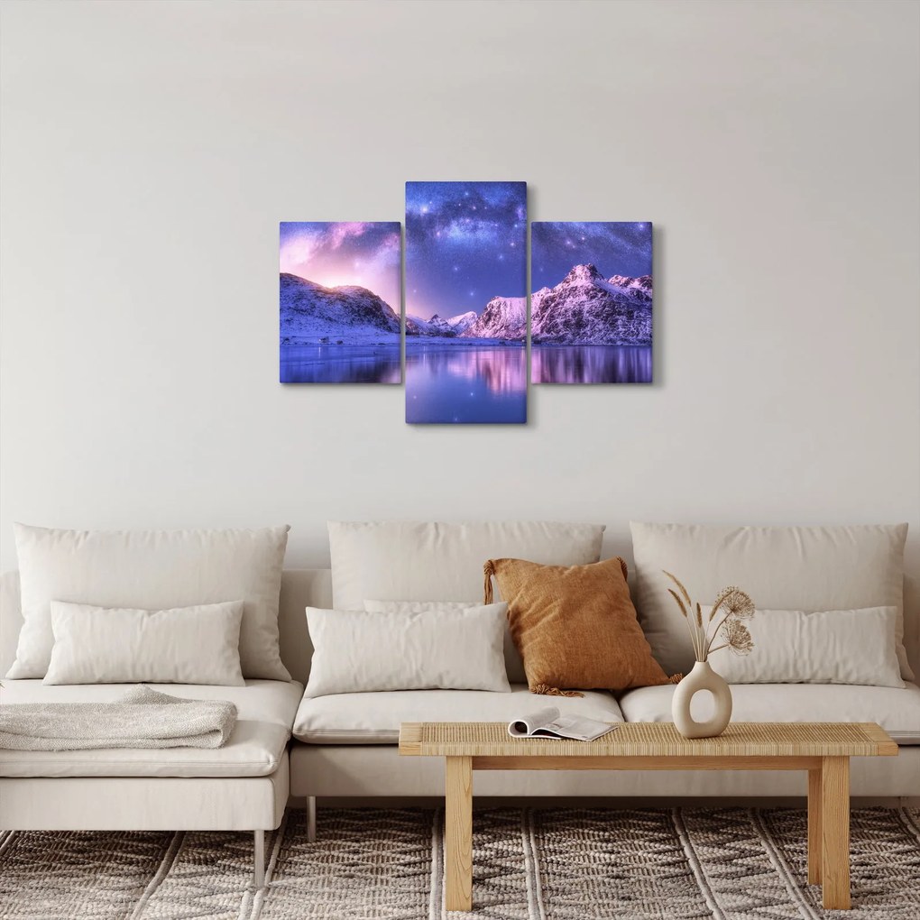 Kép - Sarkvidéki táj (90x60 cm)