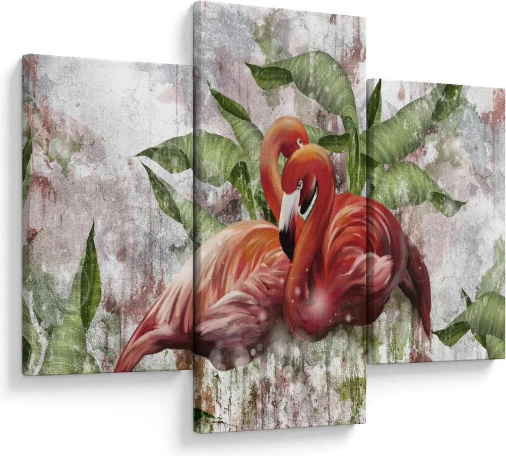 Kép - Flamingók (90x60 cm)