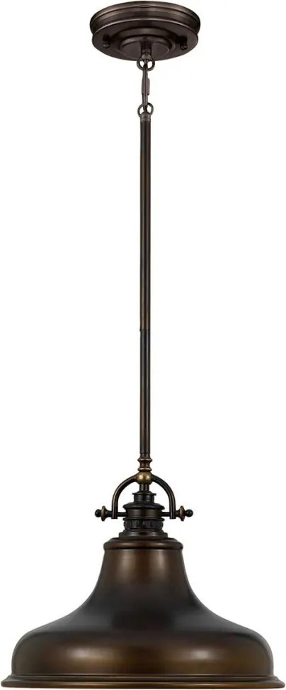 Quoizel EMERY QZ-EMERY-P-M-PN Függőlámpa 1x60W/E27
