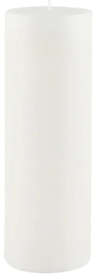 Cylinder Pure fehér gyertya, égési idő 60 óra - Ego Dekor