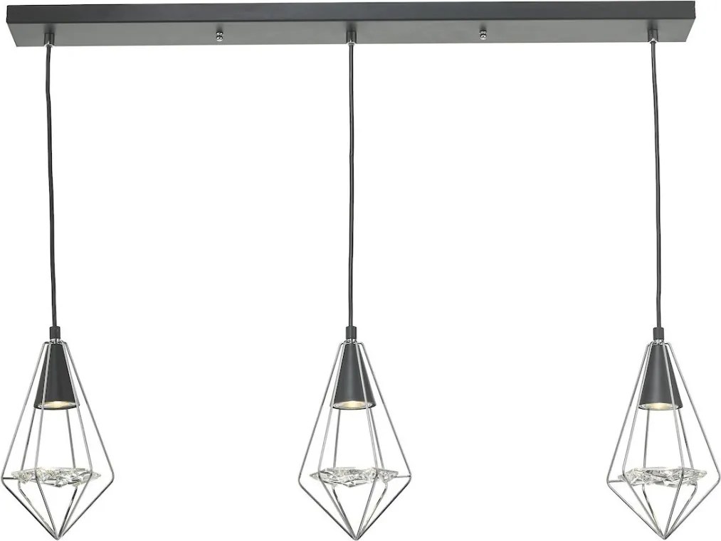 DAR LIGHTING GIA0350 GIANNI Vintage Függesztett Lámpa IP20