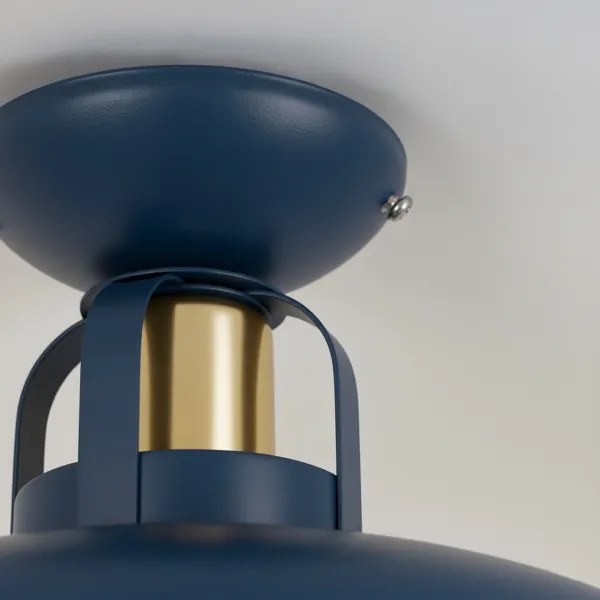 Brilagi - Felületre szerelhető csillár  FLAMENGO 1xE27/60W/230V kék