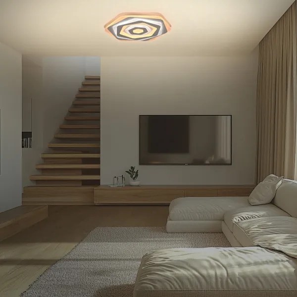 Brilagi - LED Dimmelhető mennyezeti lámpa MODERN LED/85W/230V 2700-6500K + távirányító