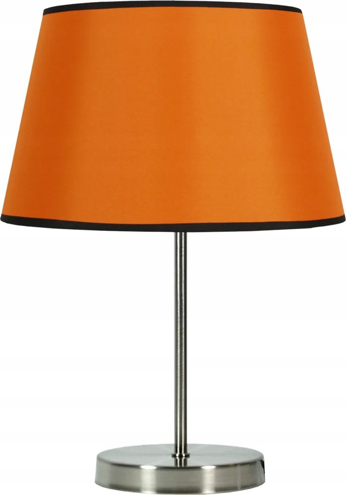 Asztali lámpa Candellux Pablo narancssárga, szürke 60 W