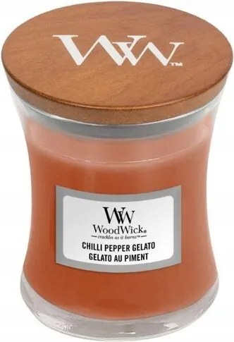 WoodWick kis gyertya Chilli Pepper Gelato 85 g