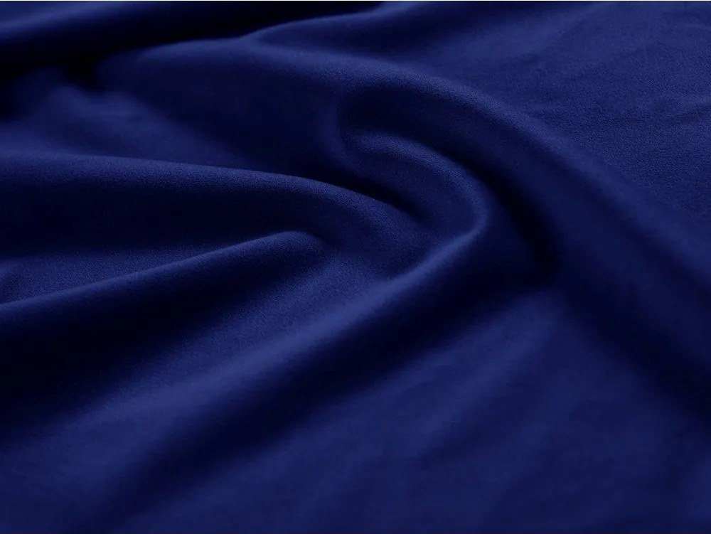 Kék bársony fotel Georgia – Micadoni