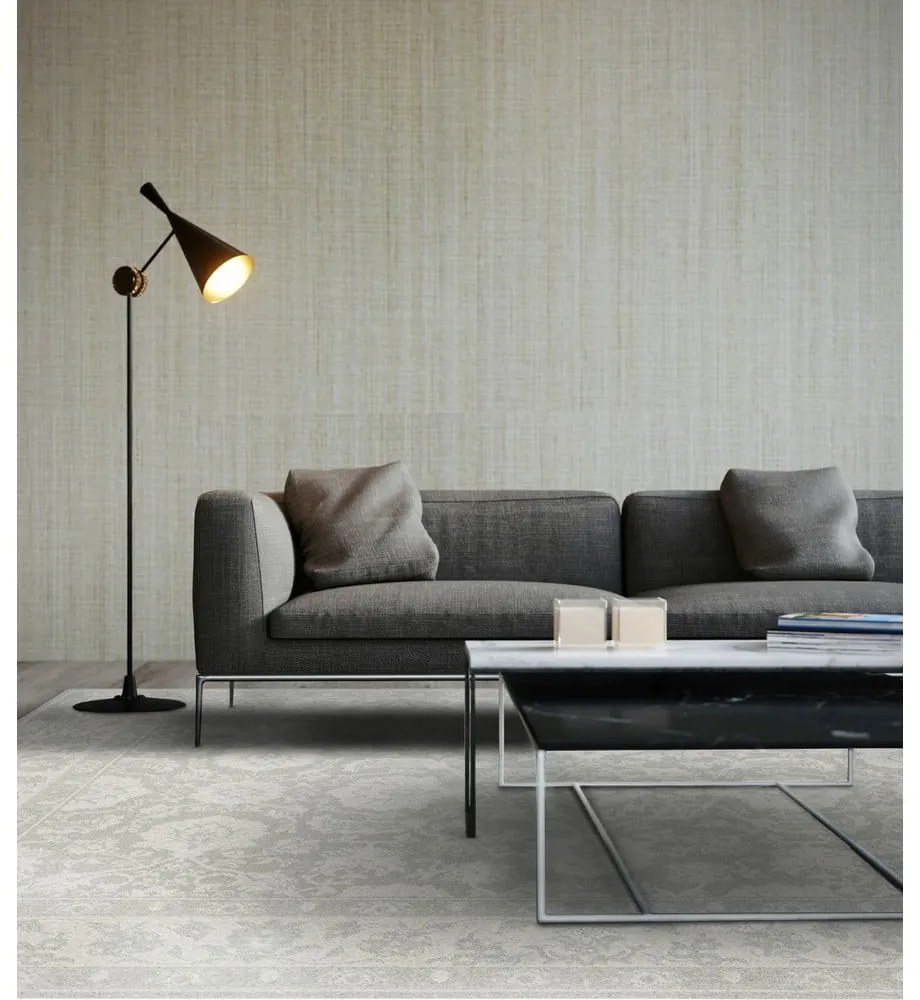 Szürke gyapjú szőnyeg 160x230 cm Kirla – Agnella