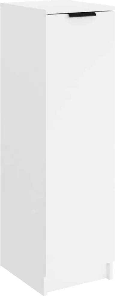vidaXL fehér szerelt fa cipősszekrény 30 x 35 x 100 cm