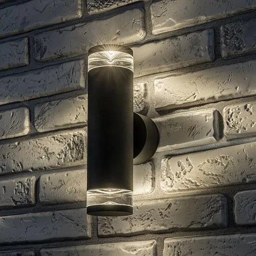 RÁBALUX 77072 TORNIO Modern Kültéri Fali Lámpa Antracit GU10 IP44