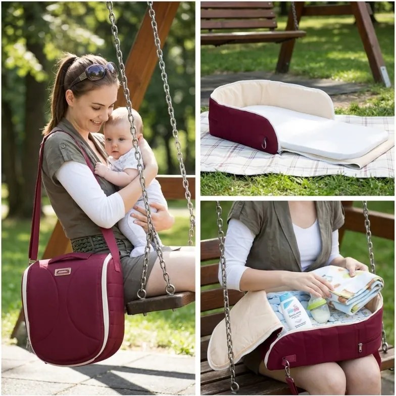 Baby Bed ibaby bordó hordozható babafészek