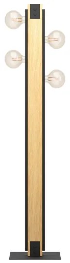 Eglo 43471 - Állólámpa LAYHAM 4xE27/60W/230V