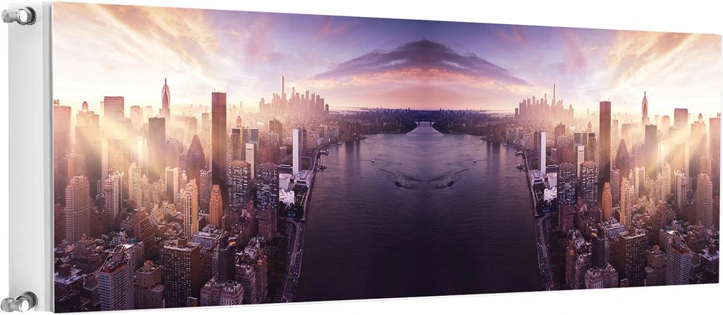 Mágneses Radiátorszőnyeg 160x60 Város Fotótapéta