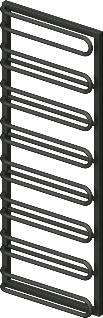 Dekorációs Radiátor Aphrodité H1400 L530 Fekete