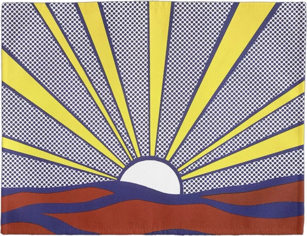 Landscape Roy Lichtenstein asztali alátét