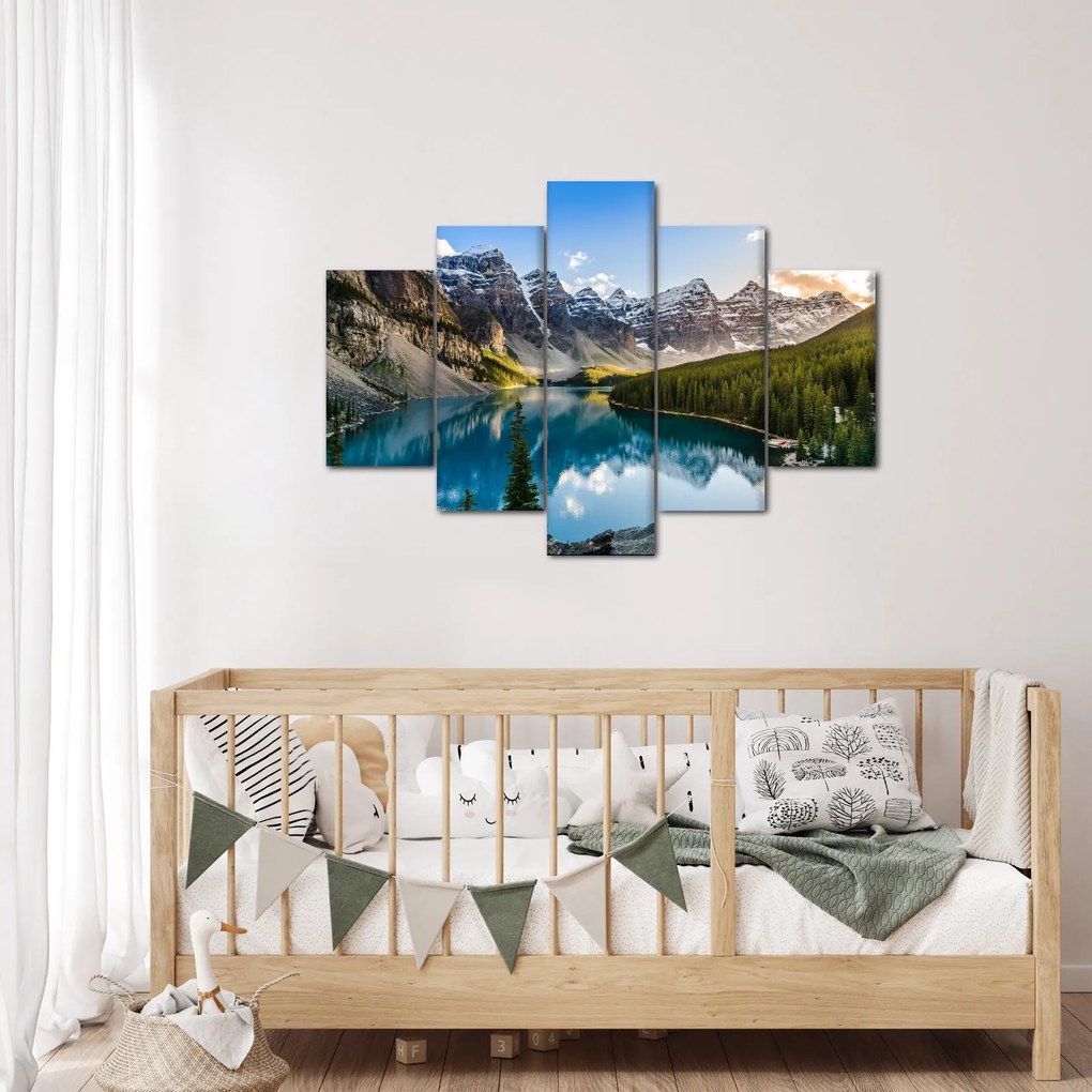 Kép - Kanada, Banff Nemzeti Park, Moraine Lake (150x105 cm)