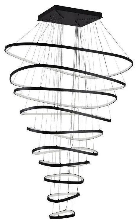 LED dimmelhető csillár zsinóron LED/370W/230V 3000-6500K + távirányítás