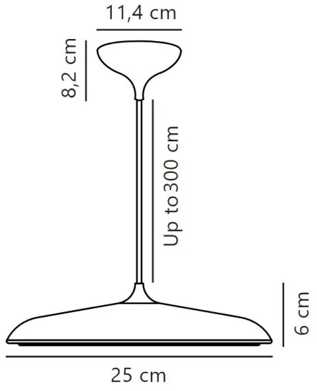 DFTP by Nordlux - LED Dimmelhető csillár zsinóron ARTIST LED/14W/230V átm. 25 cm réz