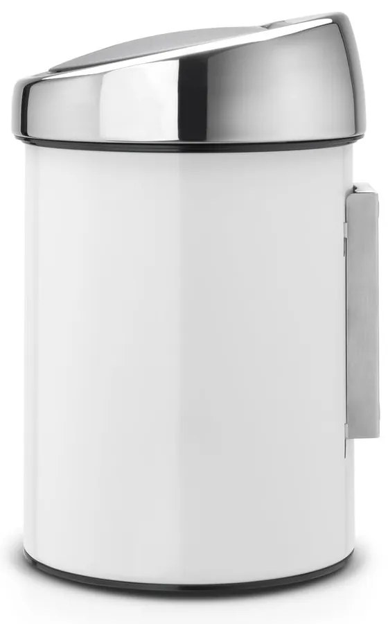 Fehér acél érintésre nyíló szemetes 3 l Touch Bin – Brabantia