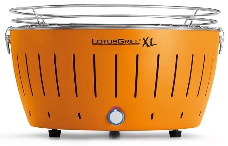 Narancssárga füstmentes grillsütő - LotusGrill XL
