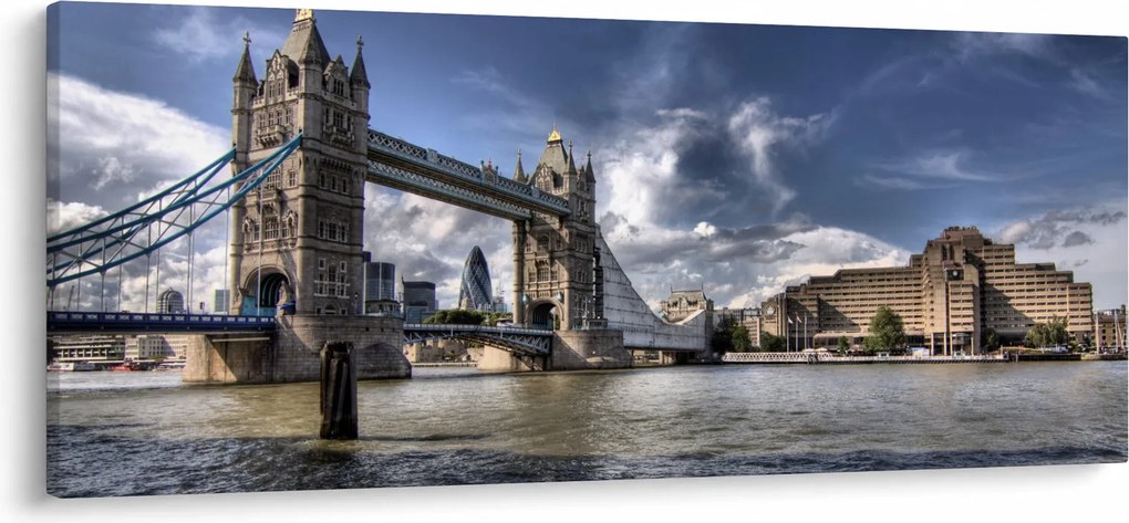 Kép - Tower Bridge Londonban (120x50 cm)