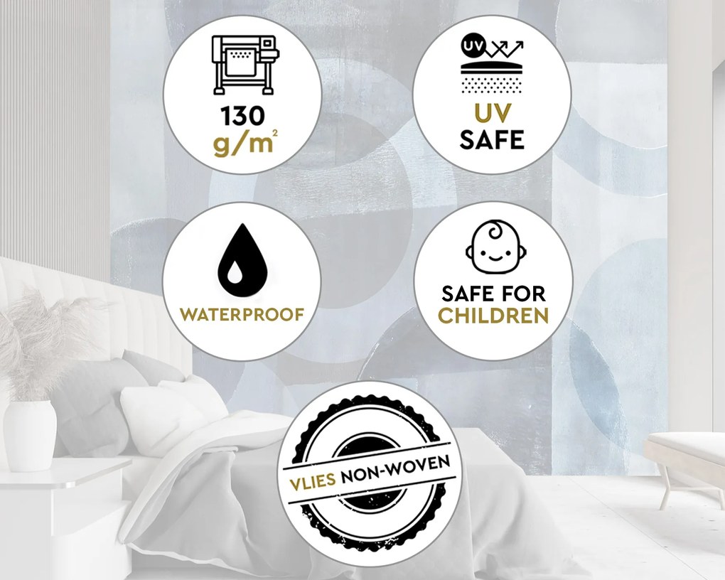 Gario Fotótapéta Madarak a kontinensek körül rózsaszínuek - Andrea Haase Anyag: Vlies, Méret: 300 x 210 cm