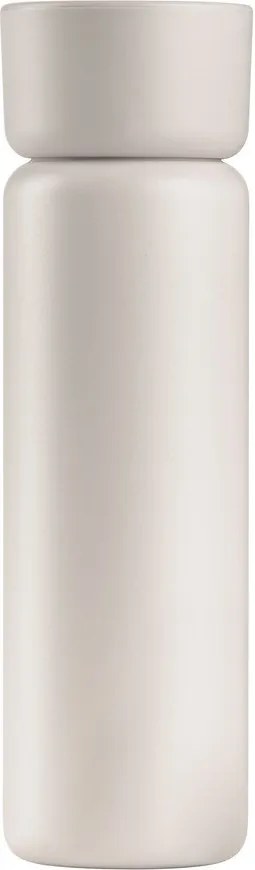 Bézs rozsdamentes acél termobögre 650 ml Singles – Zone