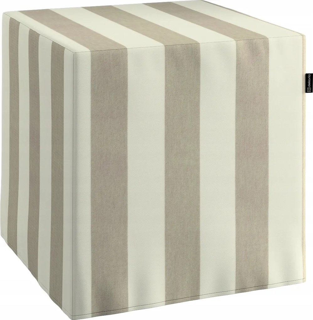 Dekoria Puff kocka bézs