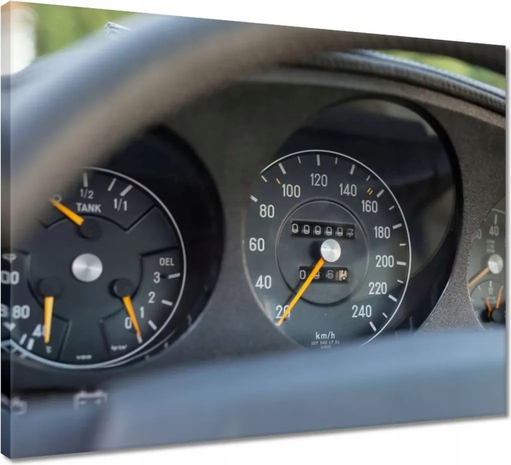 Vászonkép 50x40 Mercedes 450 Slc Klasszikus