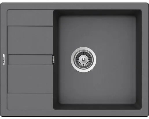 Schock Manhattan D100 mosogató szürke 65x20 cm MAND100AGCR