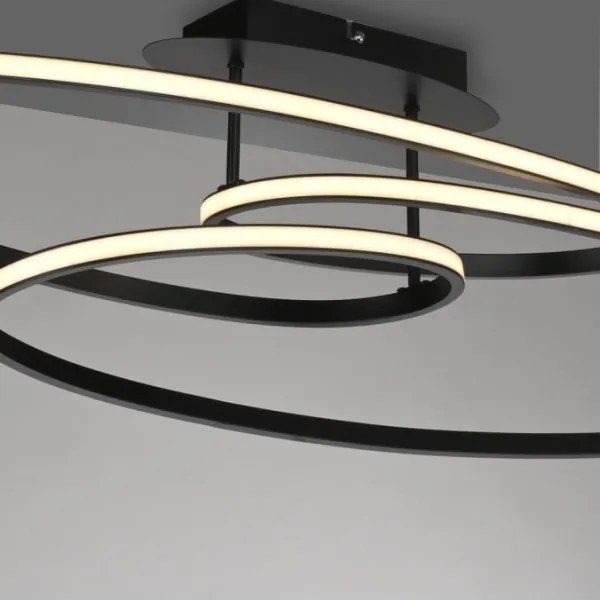 JUST LIGHT. 15321-18 - LED Mennyezeti lámpa LUMACA LED/33W/230V fekete