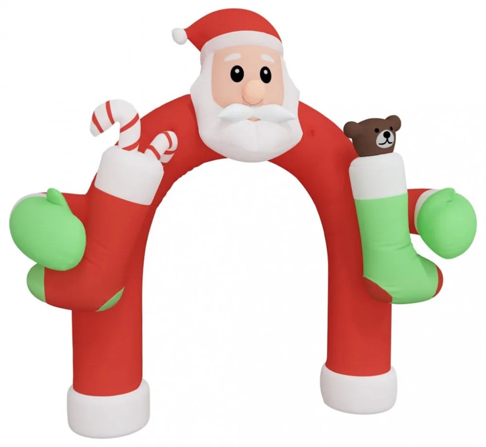 felfújható karácsonyi boltív LED-ekkel 320 cm