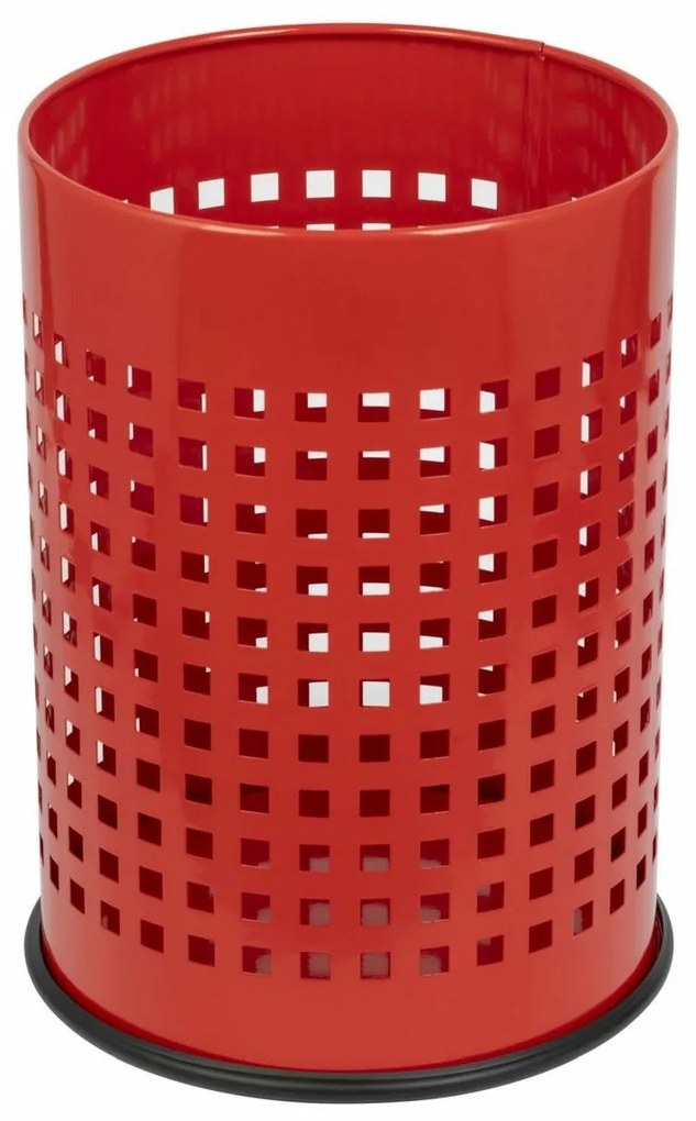 Alda Officer perforált szemetes 18 l, piros, 18 l