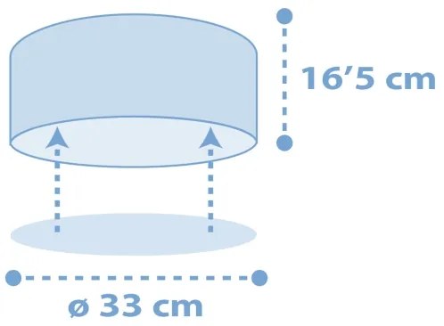 Dalber 82216T - Gyermek mennyezeti lámpa STAR LIGHT 2xE27/60W/230V kék