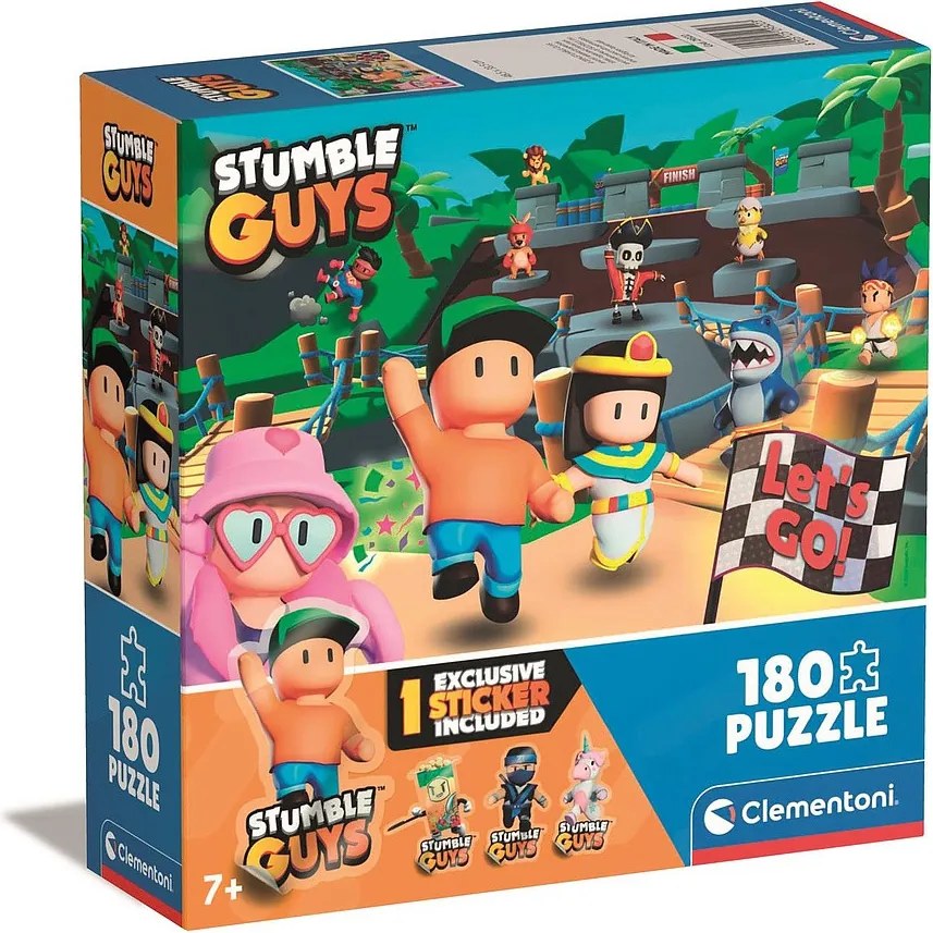 Stumble Guys Cleopatra 180 db-os puzzle Clementoni
