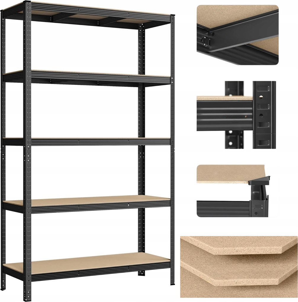 Konyhai könyvespolc Fém háztartási gépekhez Erős virágtartó polc 5 szintes X állvány