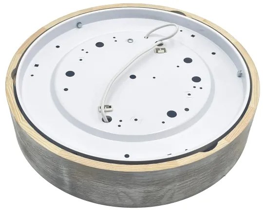 Brilagi - PINO mennyezeti lámpa 2xE27/15W/230V fenyő/ezüst, átm. 37,5 cm