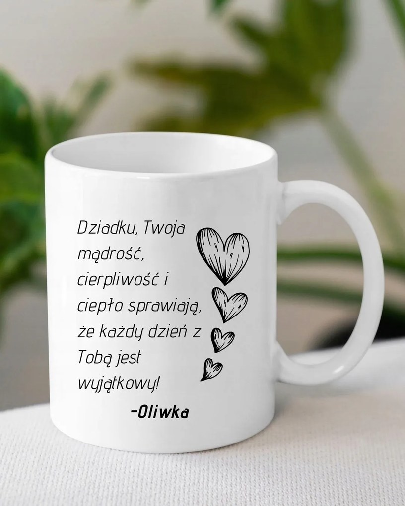 Bögre Fehér Vicces Ajándék Nagymama Nagypapa Napja Bölcsesség Név